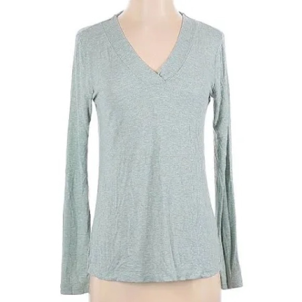 SOLD Cabi seafoam green long sleeve shirt sz L